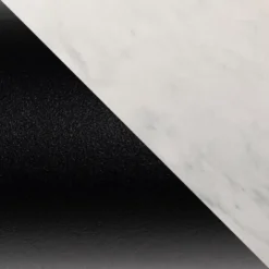 Modern Minimalist Intersecting Tripod Leg Side Table Black/Faux White Marble - Saracina Home -Saracina Living Deals Sales Store GUEST 3051060c d482 4ce4 97d9 7d6b3a1de4ce